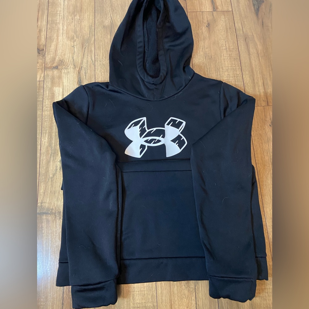 Under Armour Black and White Hoodie